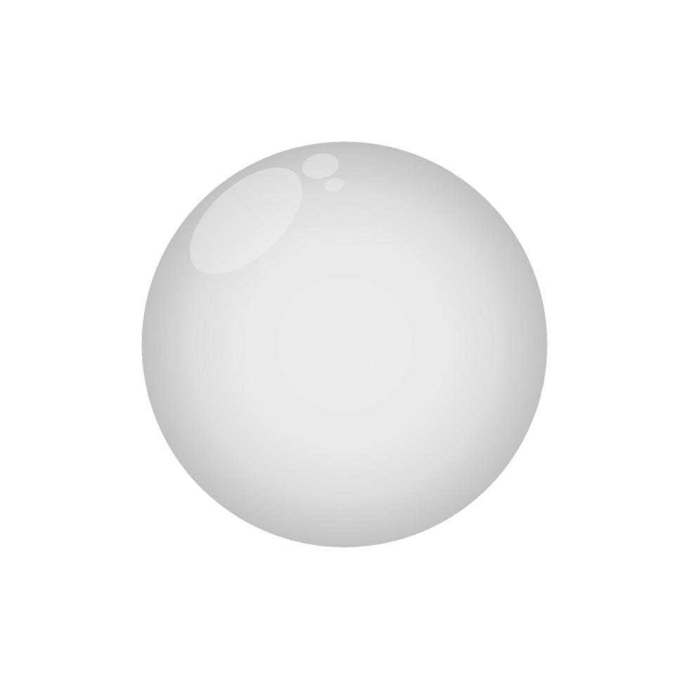 Billiard ball icon vector shiny design templates elegant concept