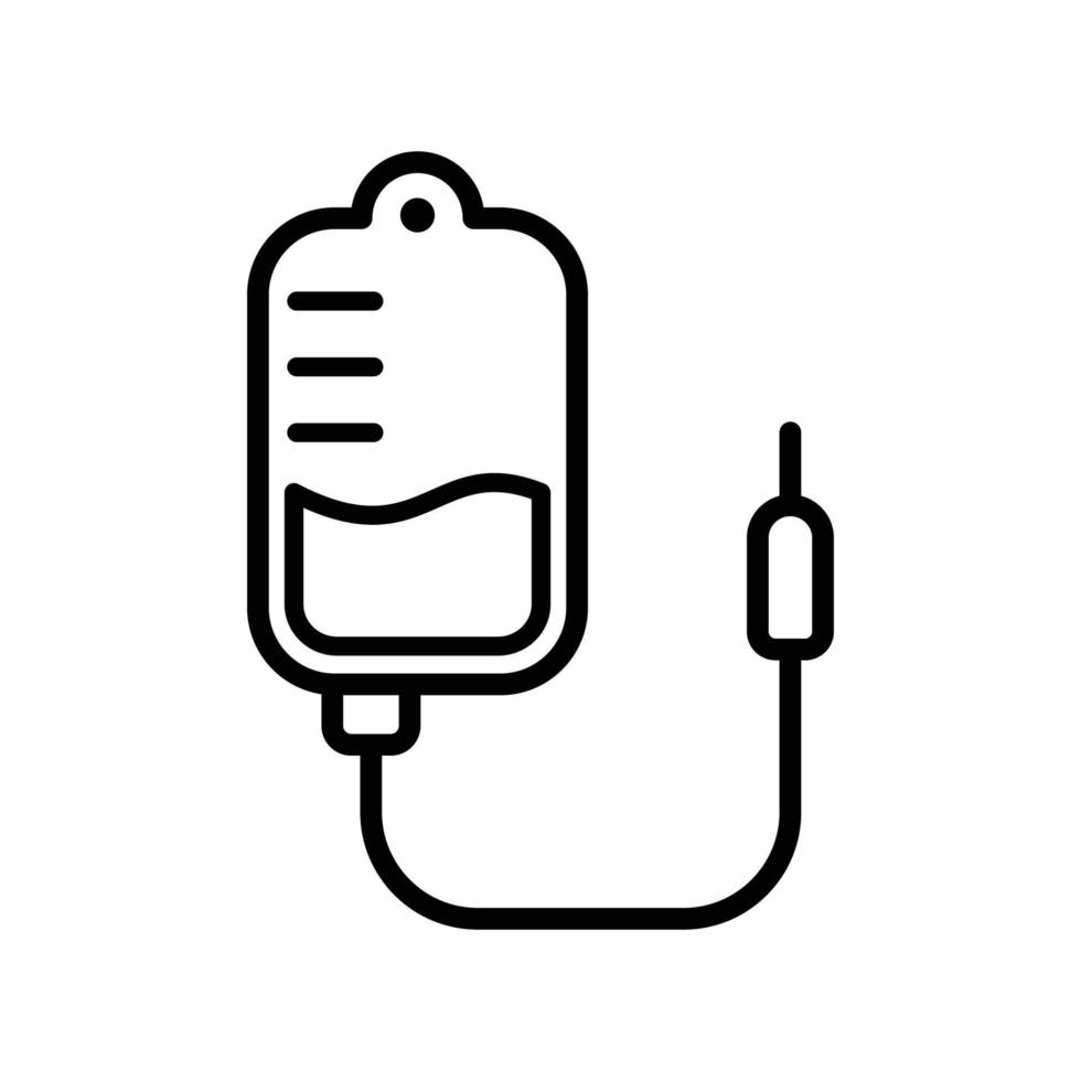 infuse - blood bag icon vector simple and modern