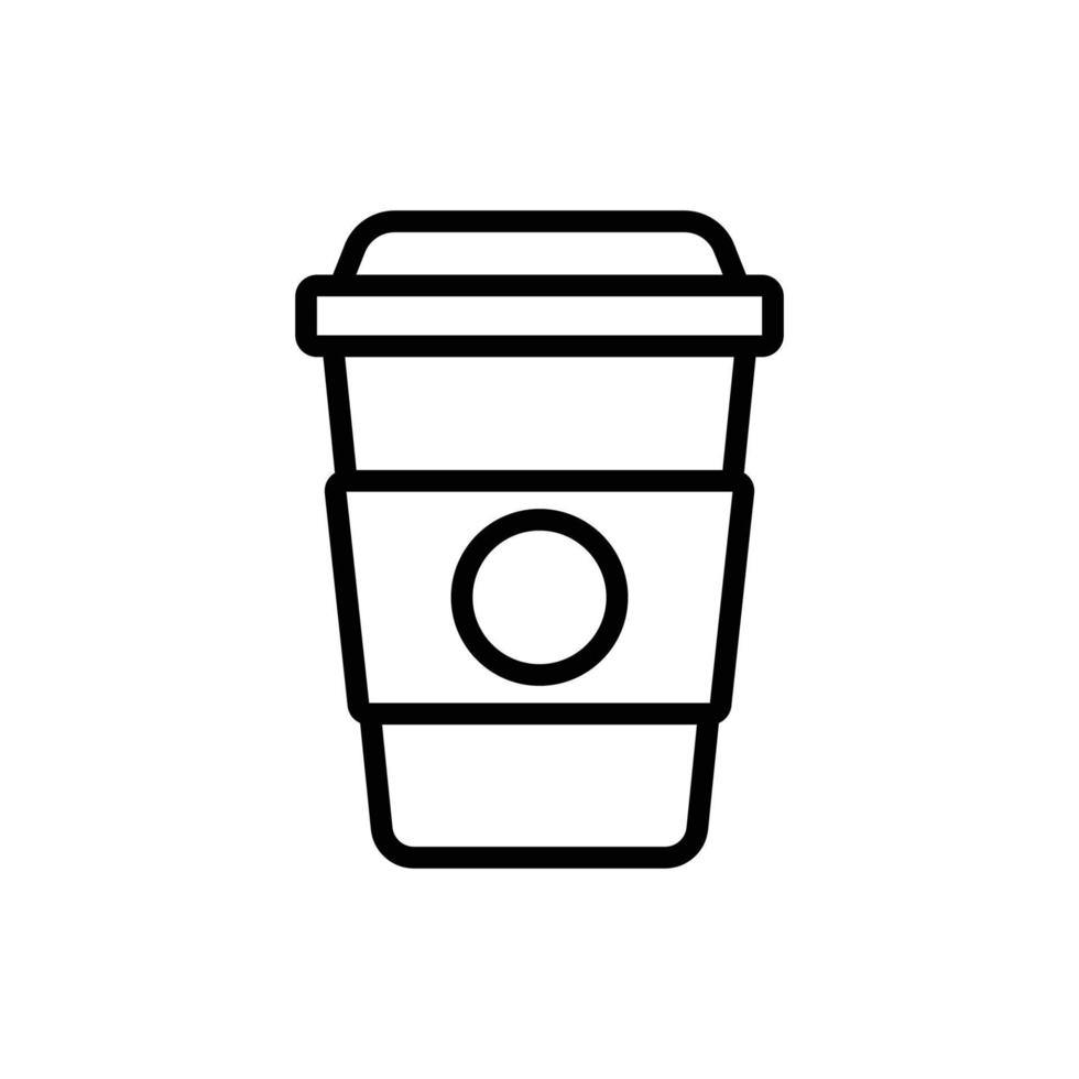 taza de café icono vector diseño modelo