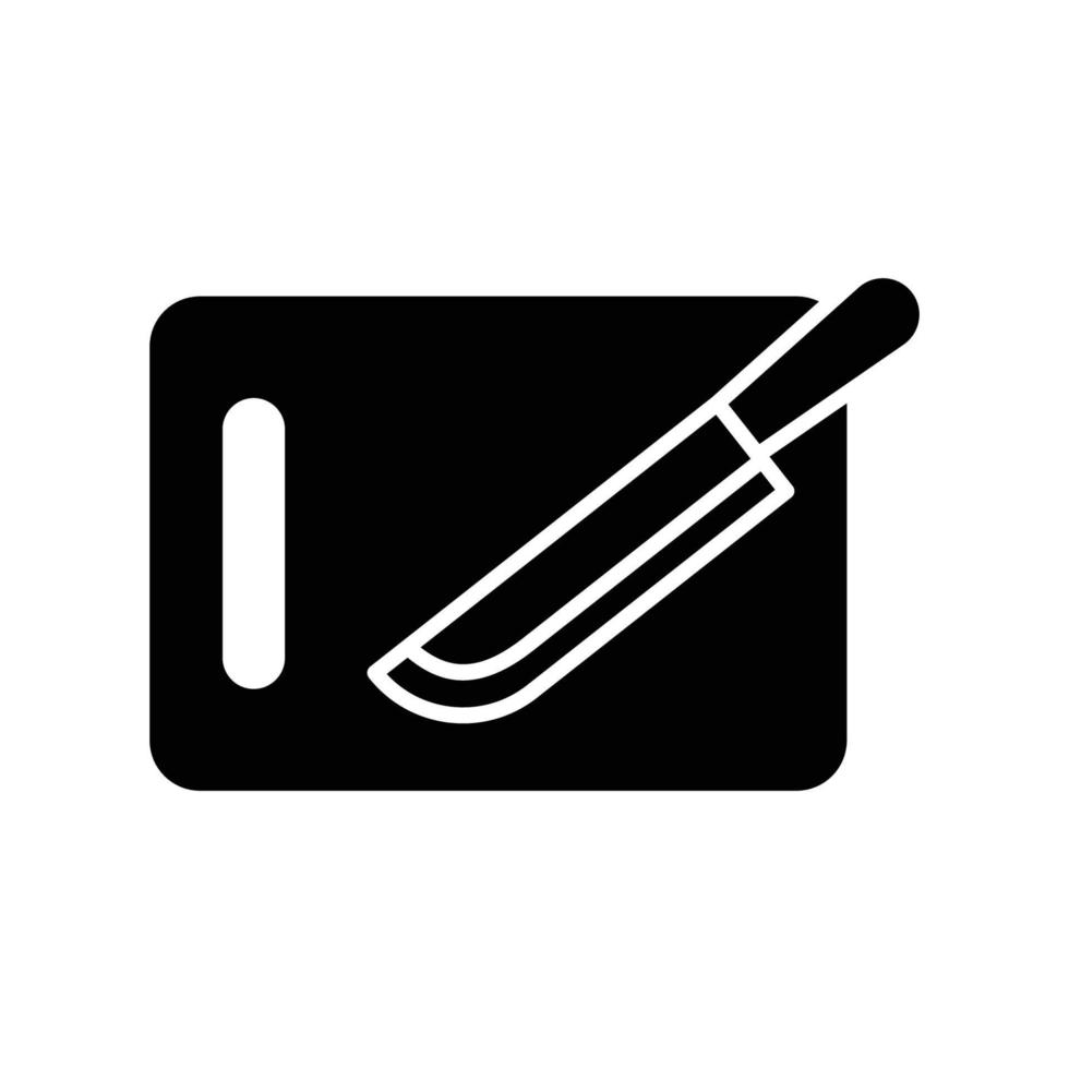 cutting board icon vector design template simple and modern