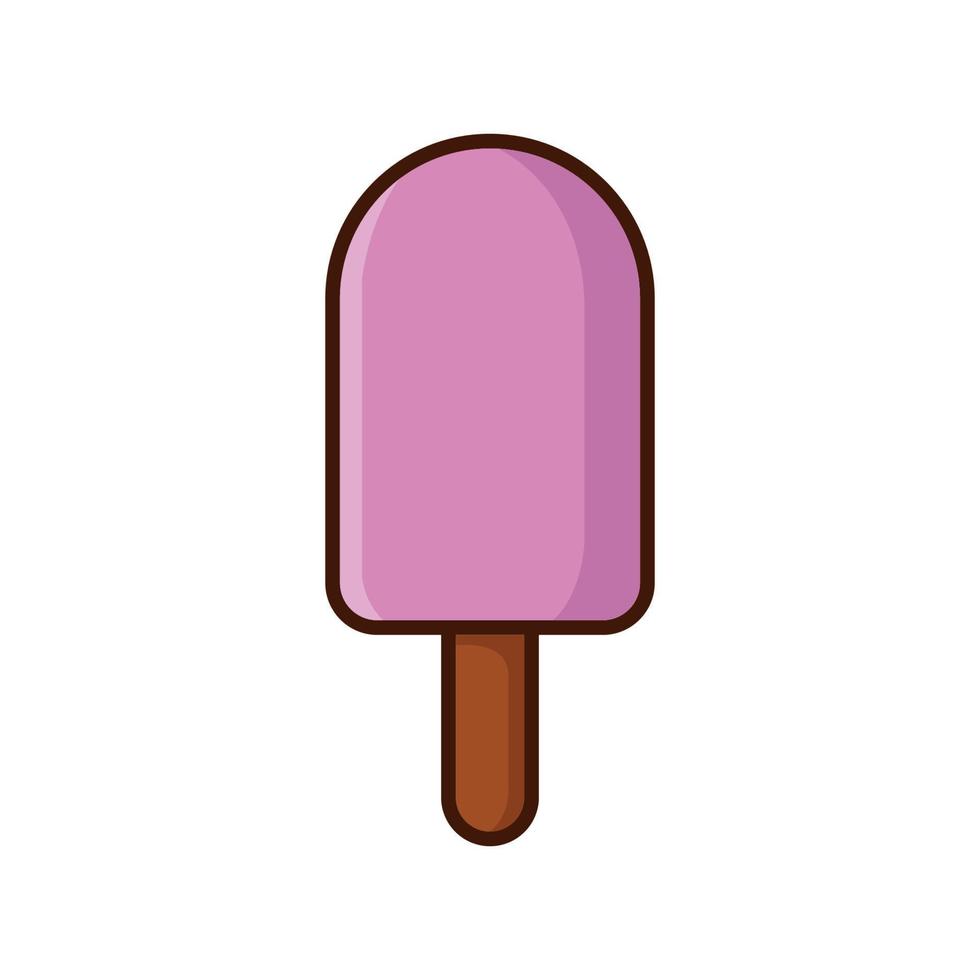 ice cream icon vector cute style