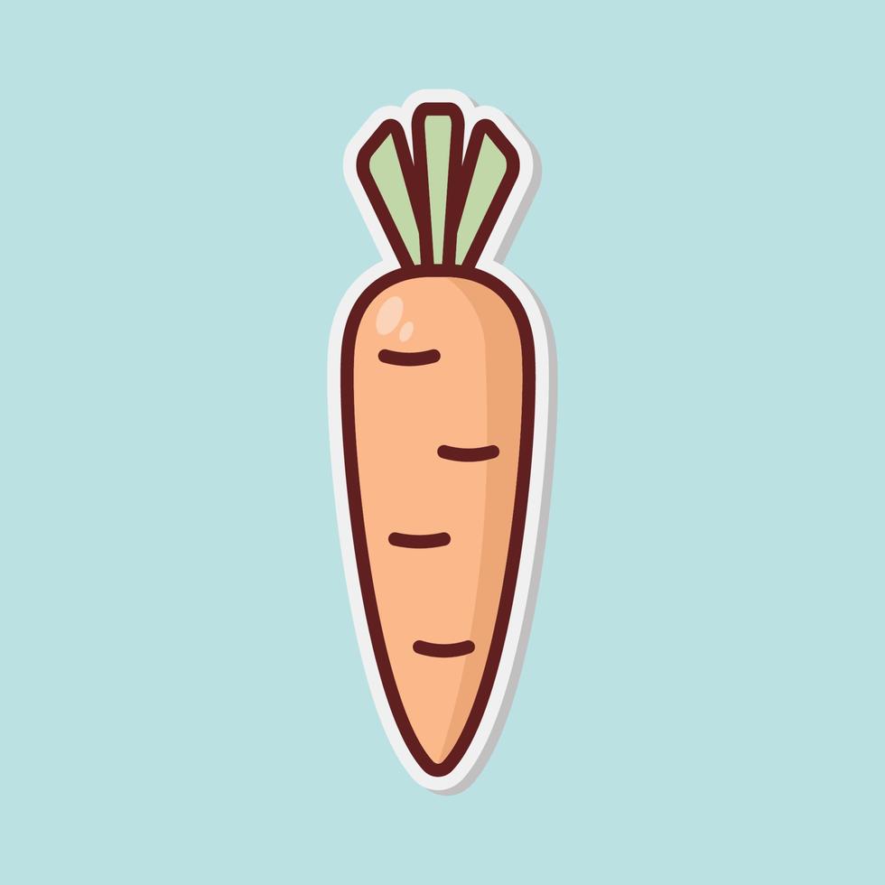 carrot icon vector design template simple and modern