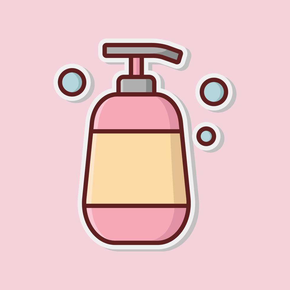 shampoo icon vector design template