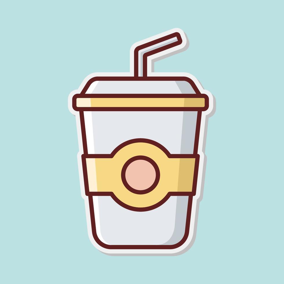 cup of coffee icon vector design template