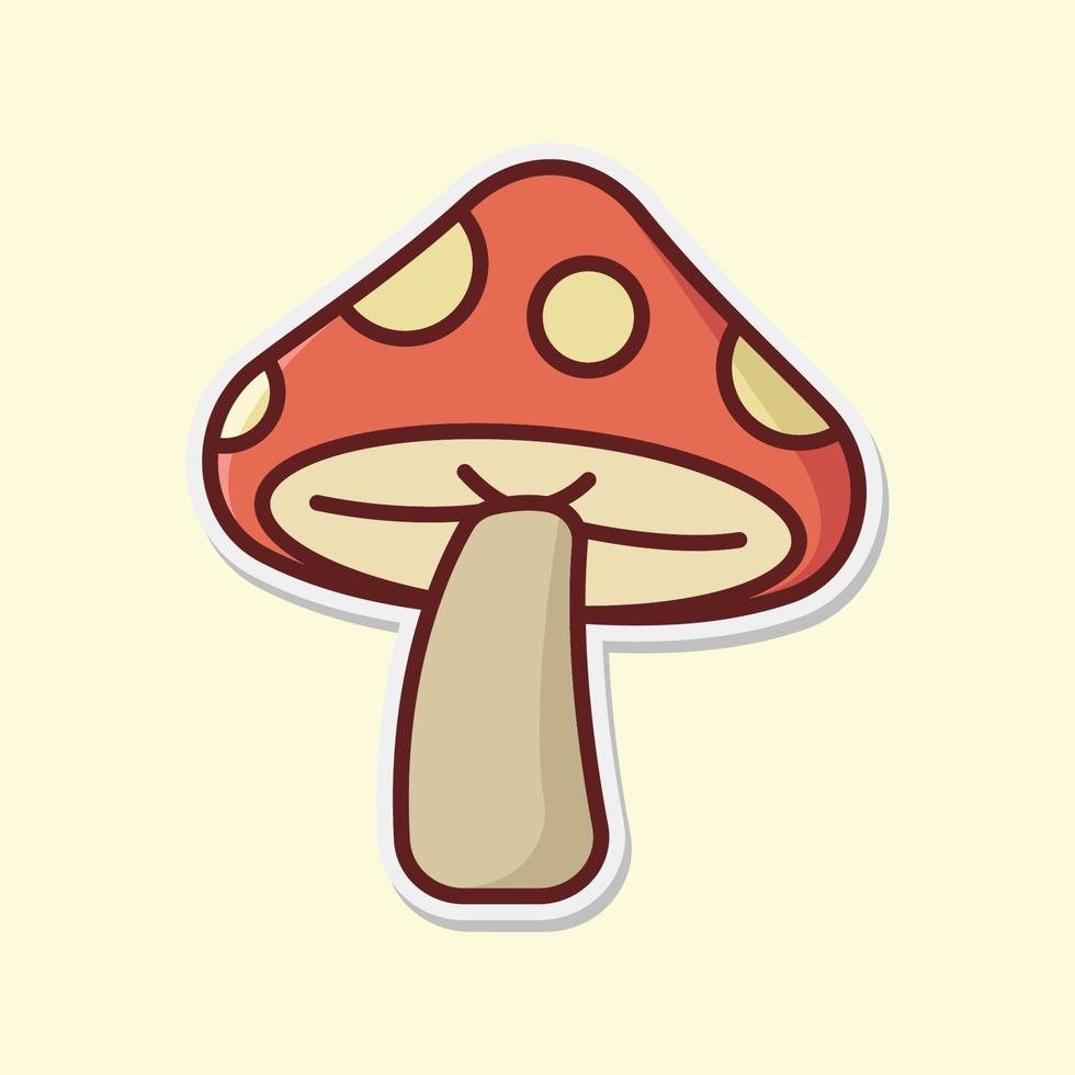 mushroom icon vector design template