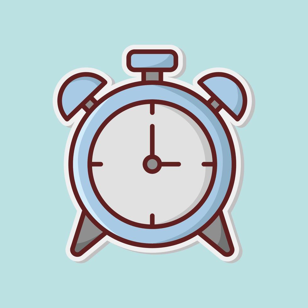 alarma reloj icono vector diseño modelo