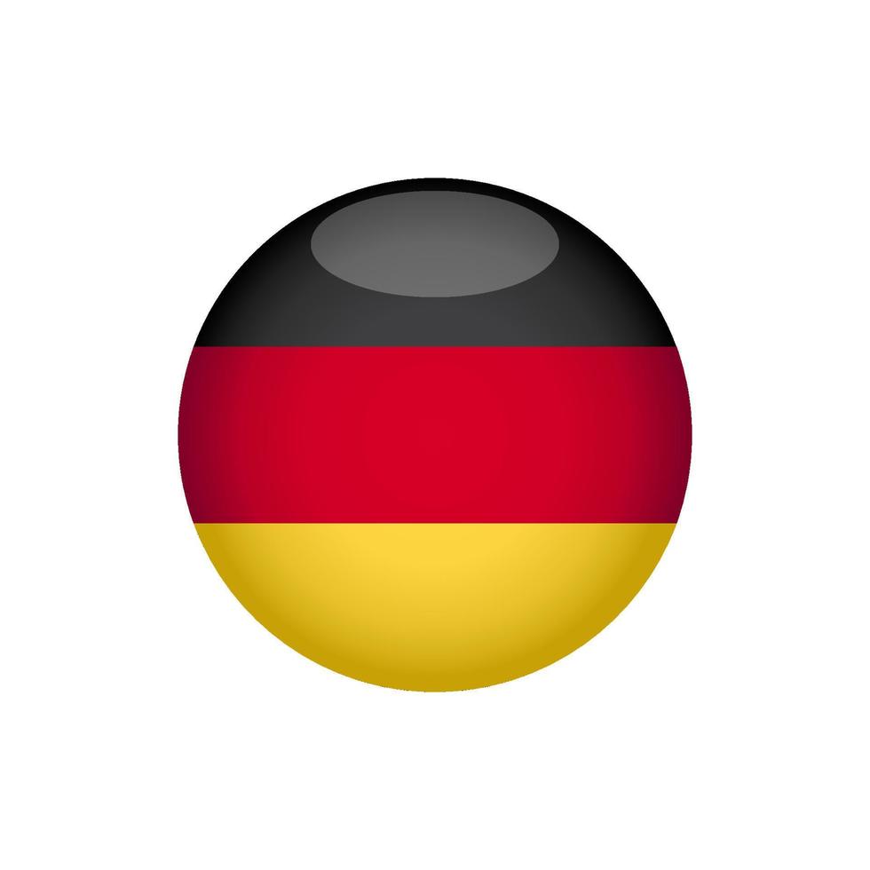 Germany flag icon vector design templates
