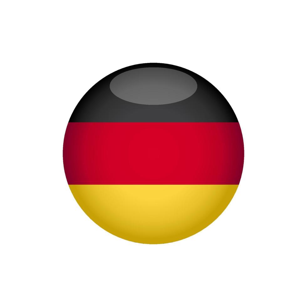 Germany flag icon vector design templates