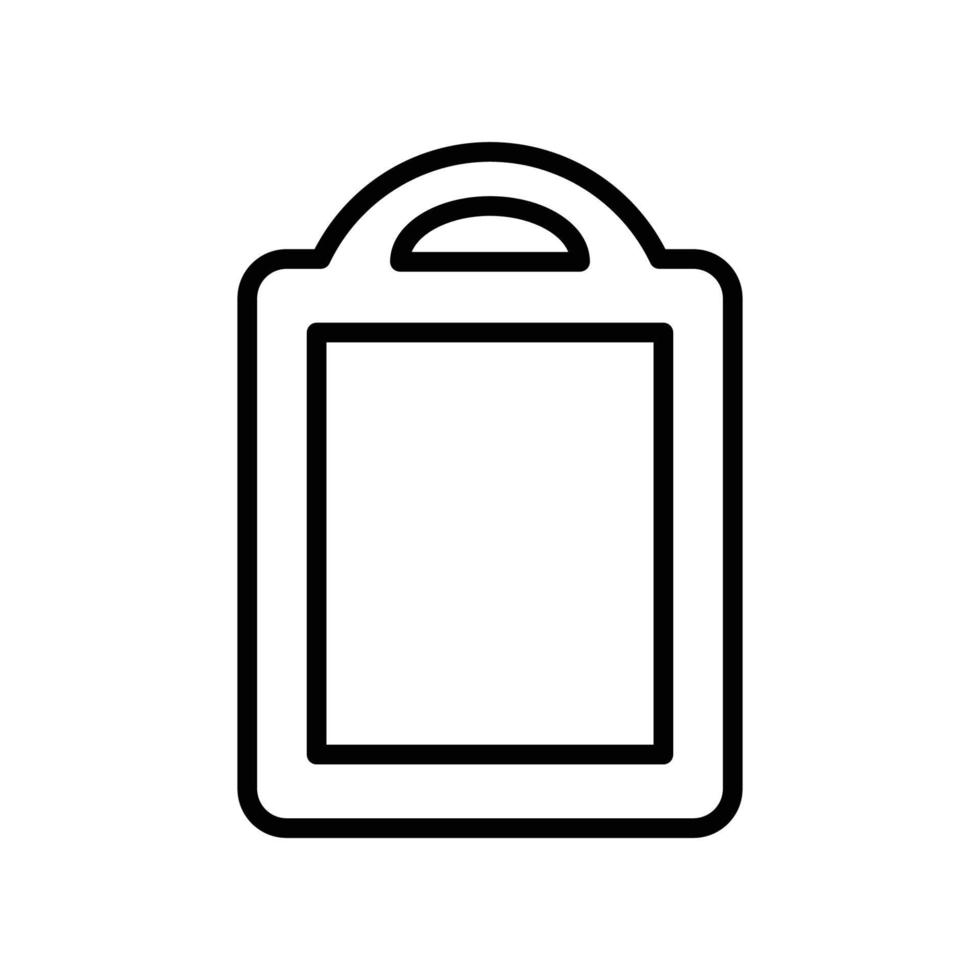 cutting board icon vector design template simple and modern