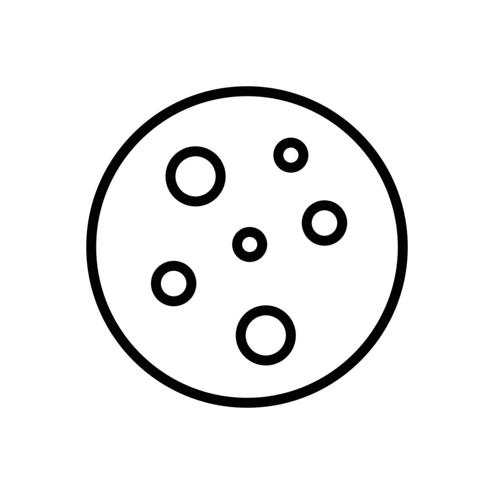 galletas icono vector diseño modelo sencillo y moderno