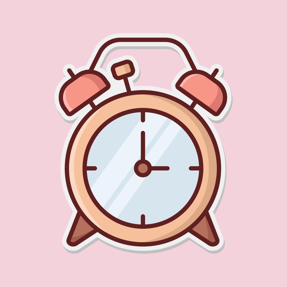 alarma reloj icono vector diseño modelo