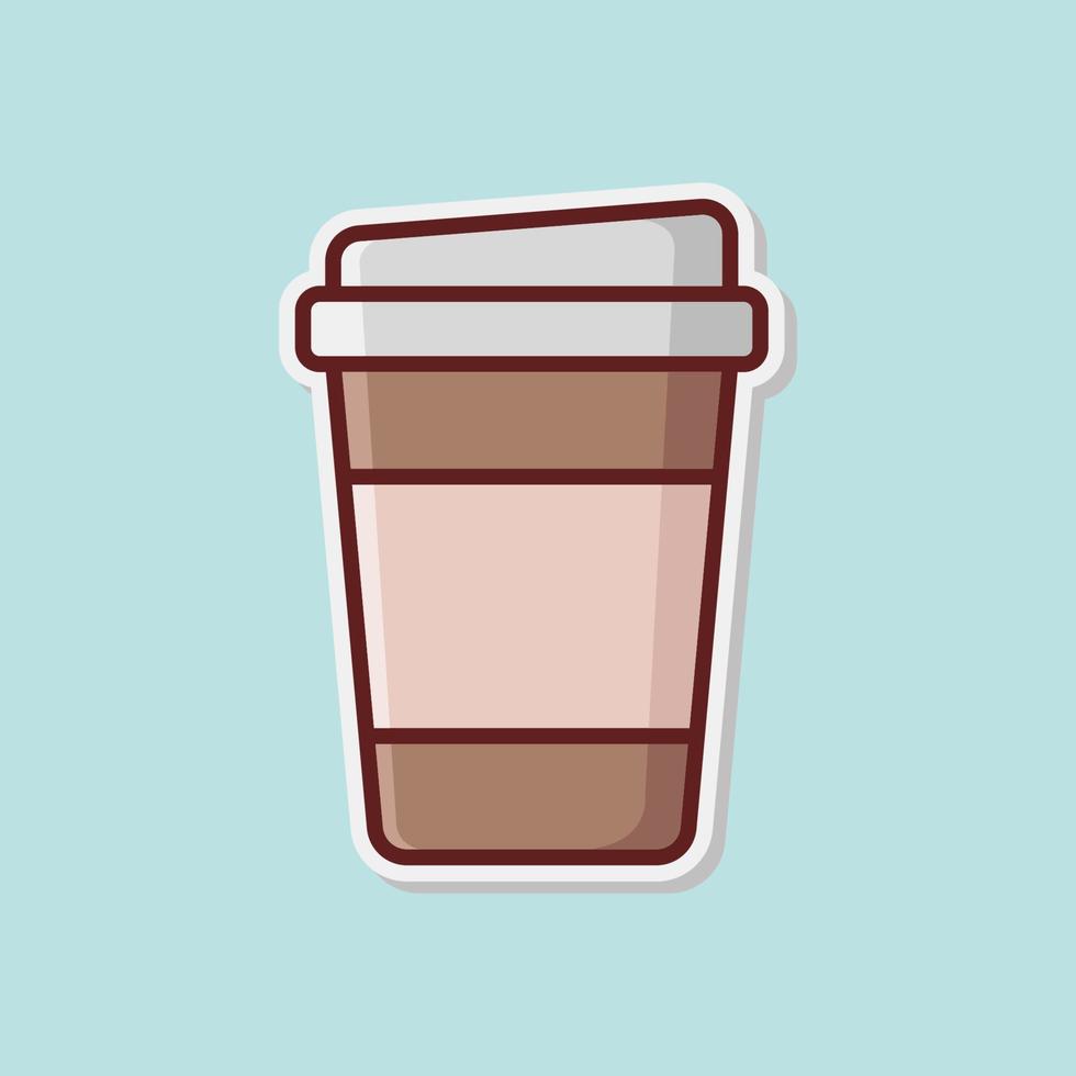cup of coffee icon vector design template