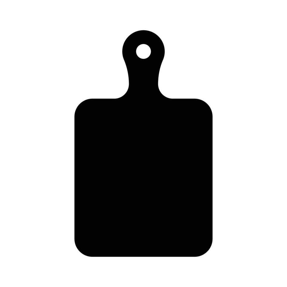 cutting board icon vector design template simple and modern