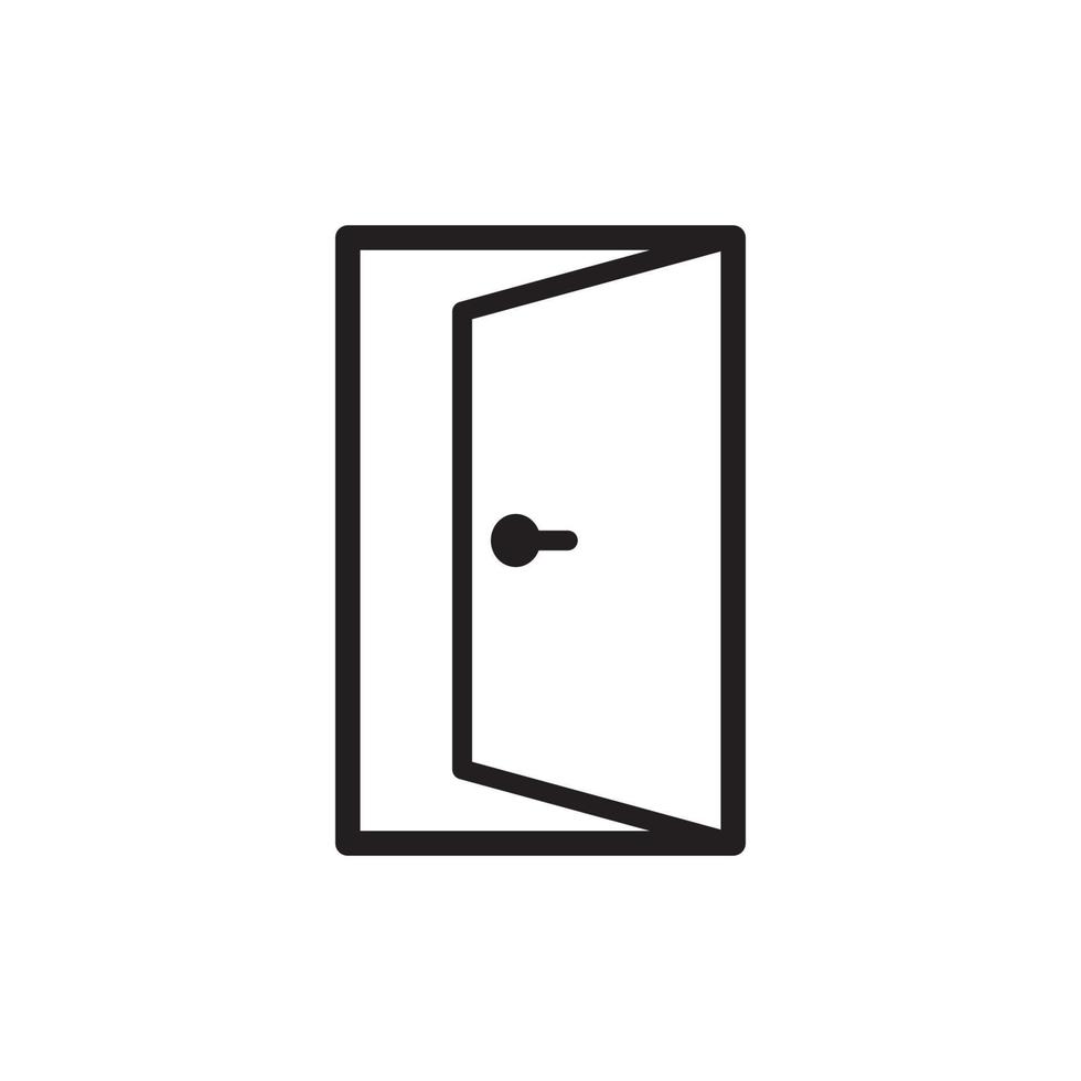 door vector icon