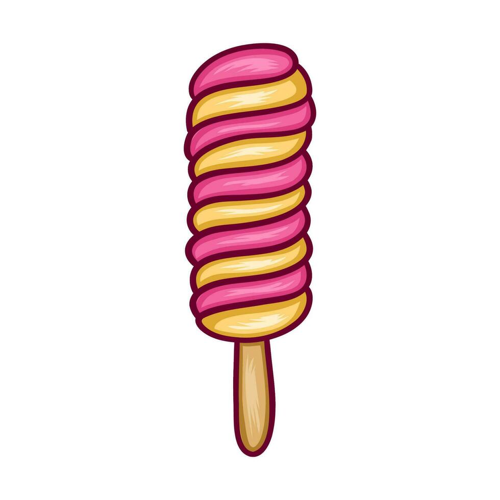 vector de helado