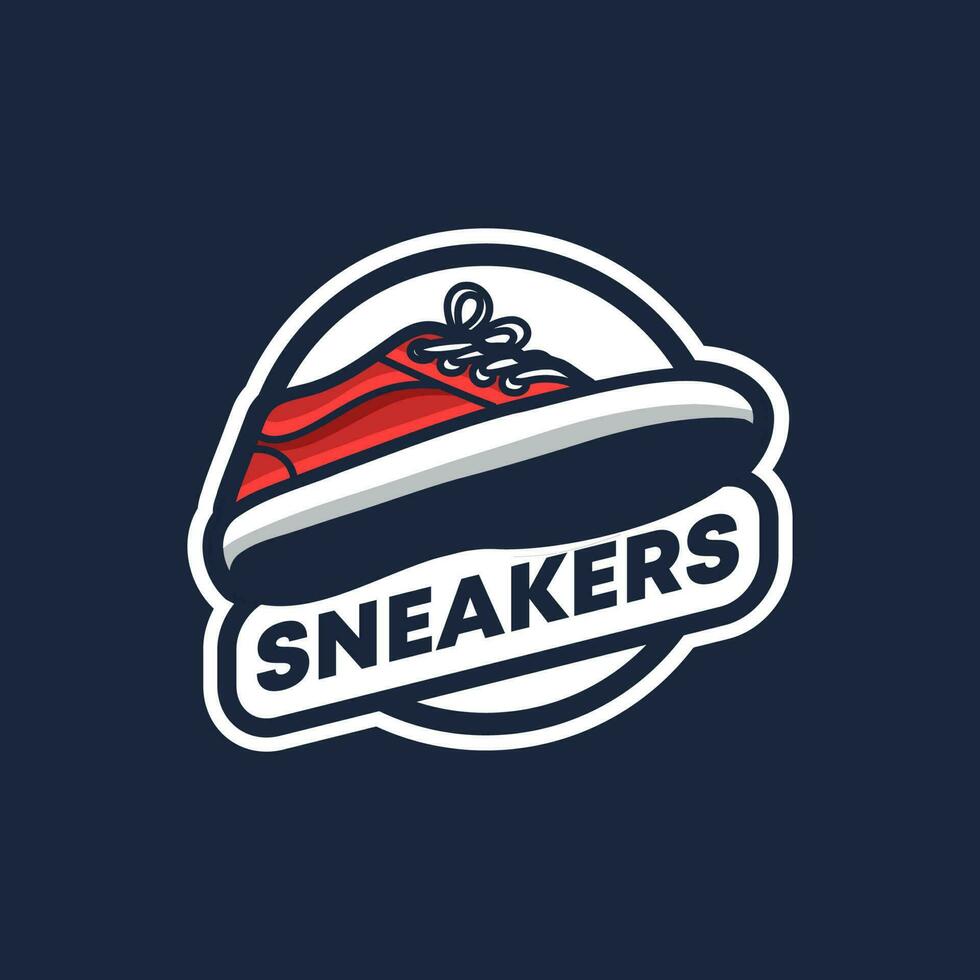 sneaker logo vector 21769105 Vector Art at Vecteezy