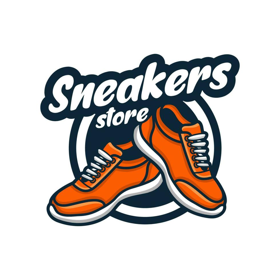 sneaker logo vector 21769107 Vector Art at Vecteezy