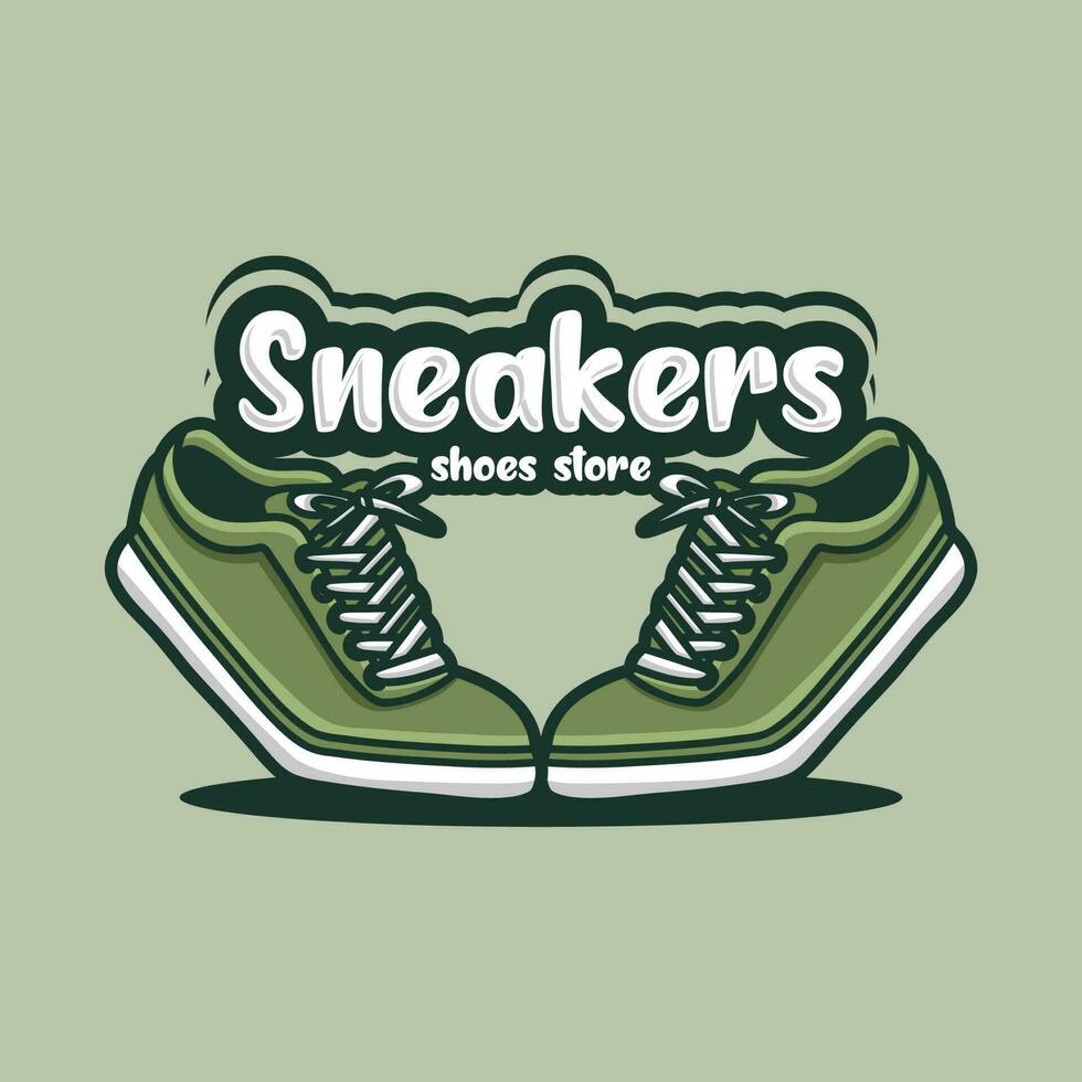 vector logo de zapatillas