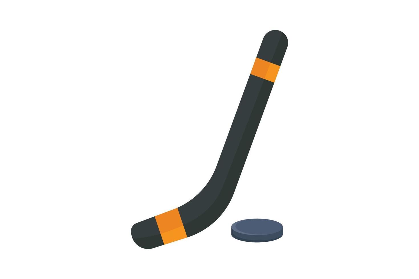 Hockey icon illustration. icon related to sport. Flat icon style. Simple vector design editable