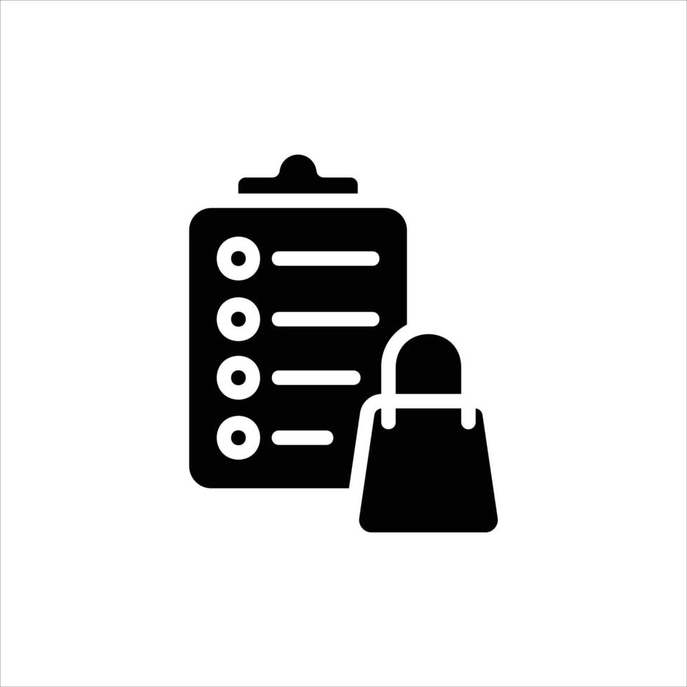 wishlist icon with isolated vektor and transparent background vector