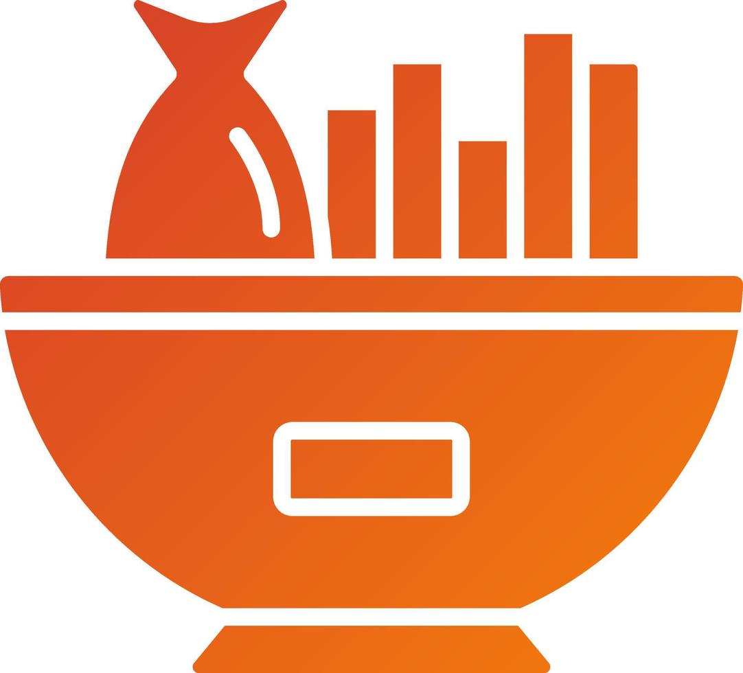 Fish and Chips Icon Style vector