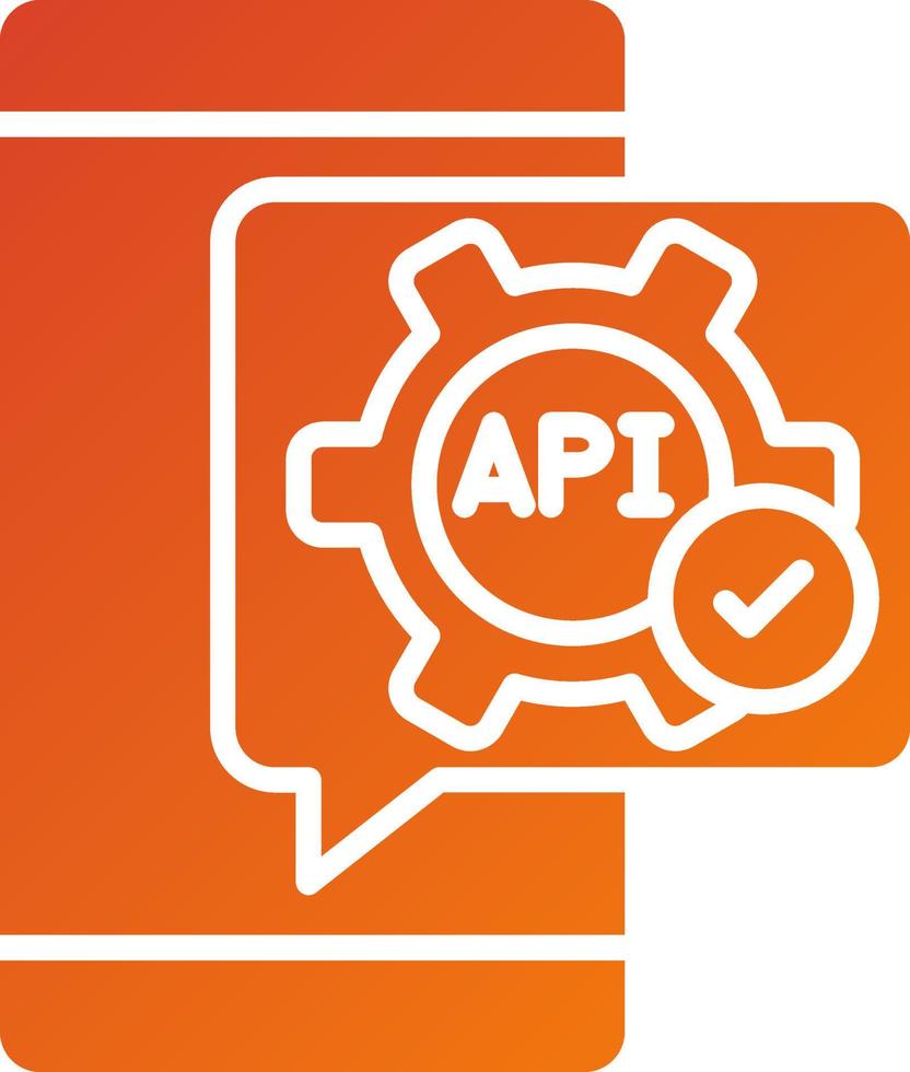 Api Icon Style 21769950 Vector Art at Vecteezy