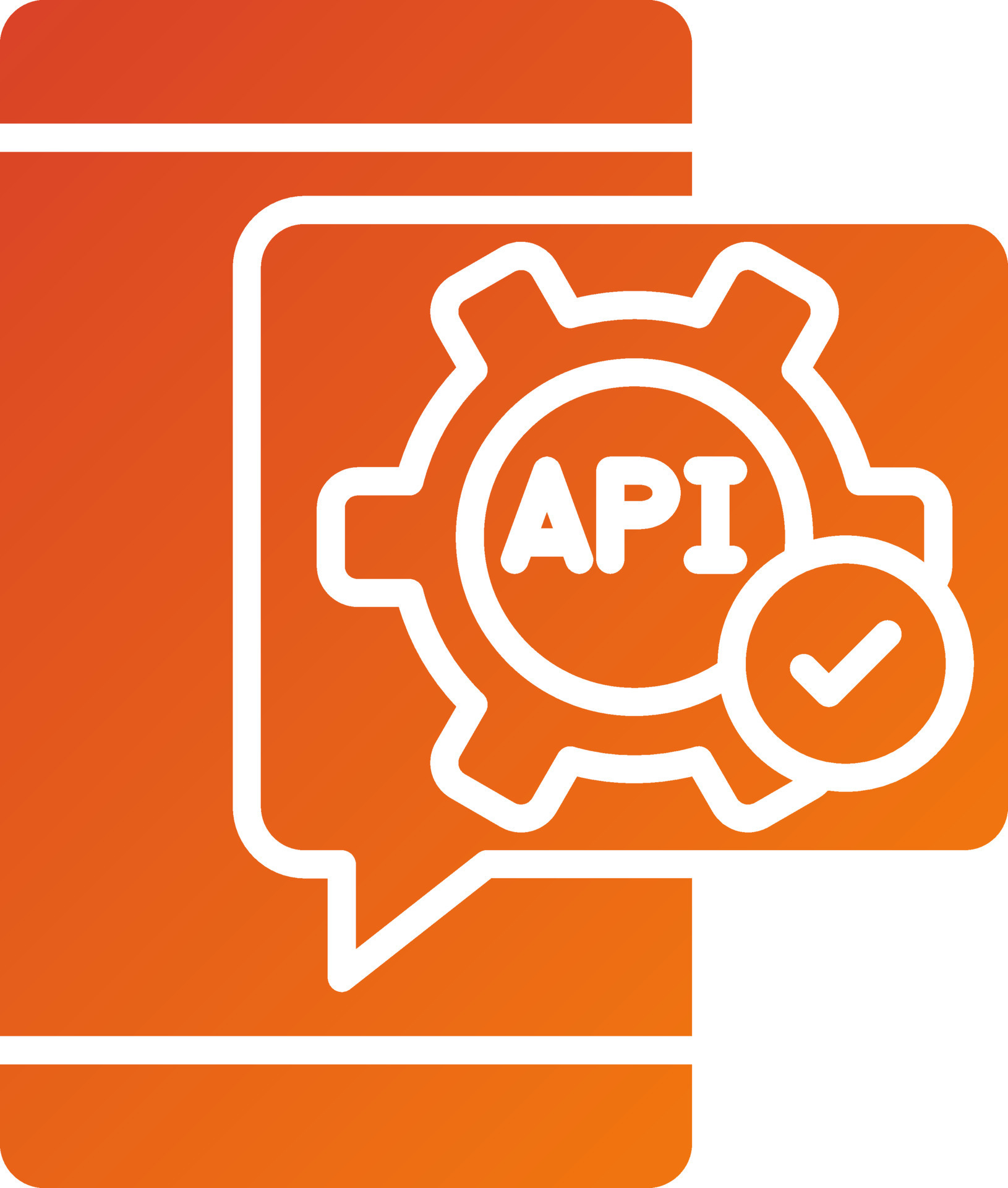 Api Icon Style 21769950 Vector Art at Vecteezy