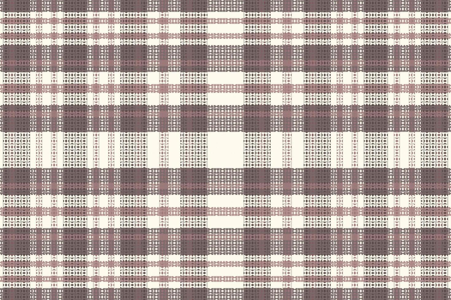 Tartan Plaid With Vintage Color Pattern. vector