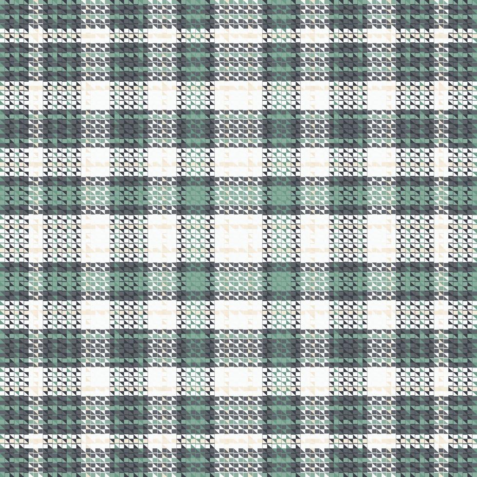 Tartan Plaid With Vintage Color Pattern. vector