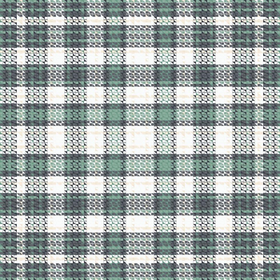 Tartan Plaid With Vintage Color Pattern. vector