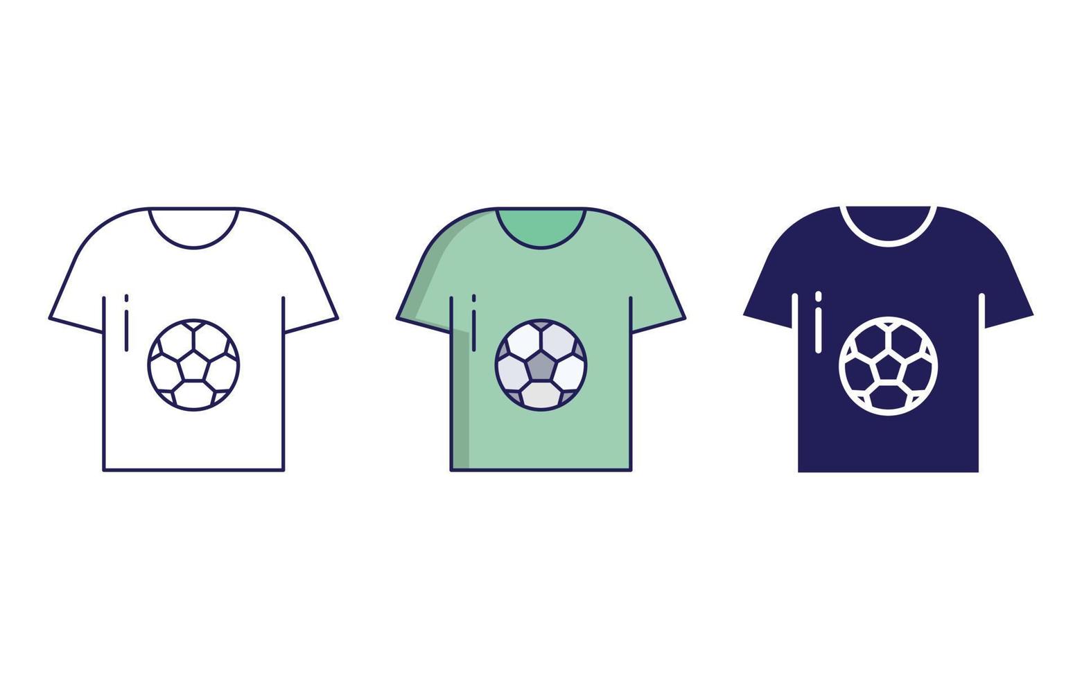 football jerssey vector icon