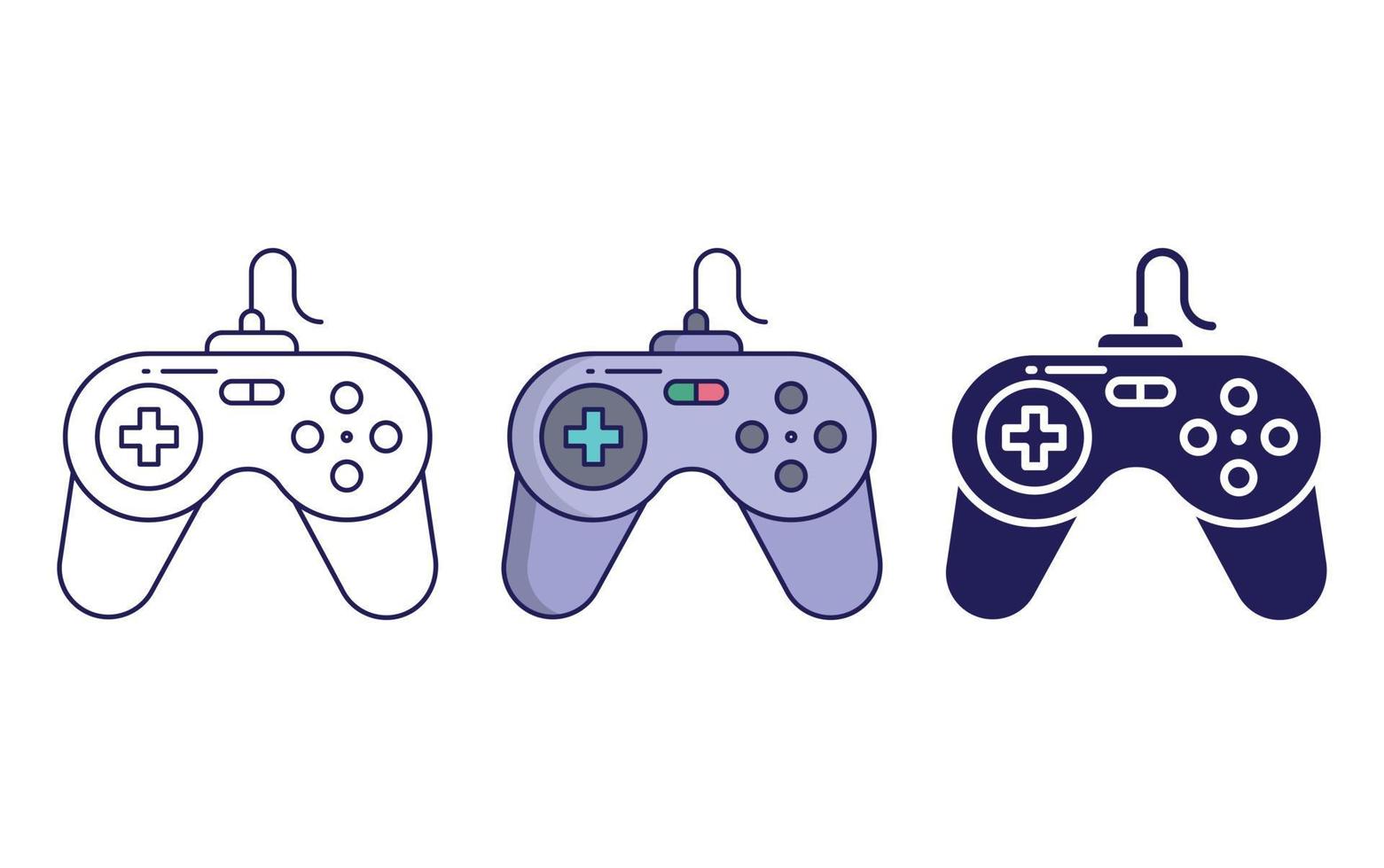 Gamepad vector icon