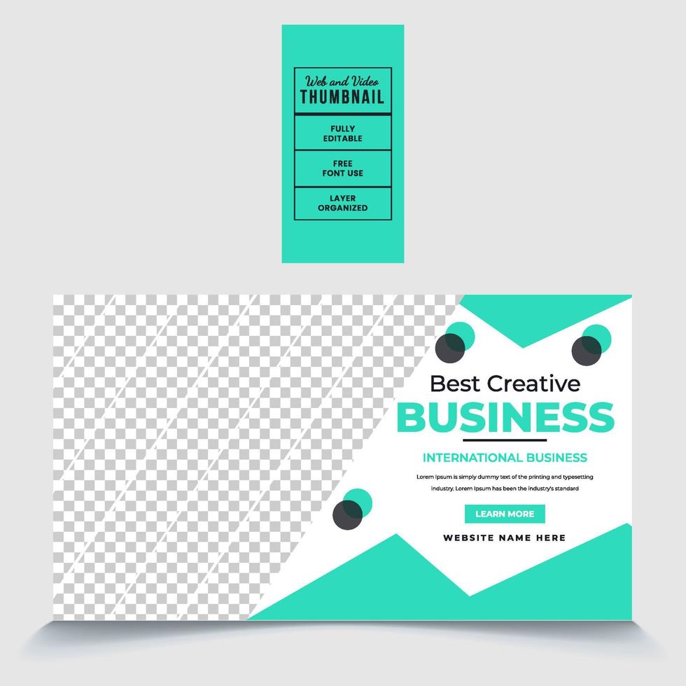 Best creative business marketing, business promotional template EPS file format High quality easy to customize vector
