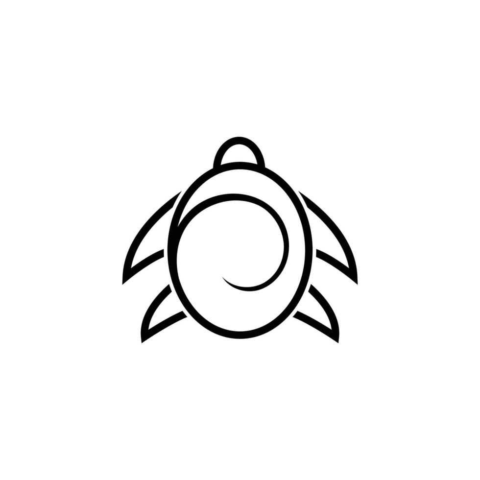 turtle modern logo vector