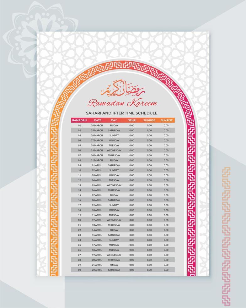 Ramadan Schedule Print Out 2025 Edyth Haleigh