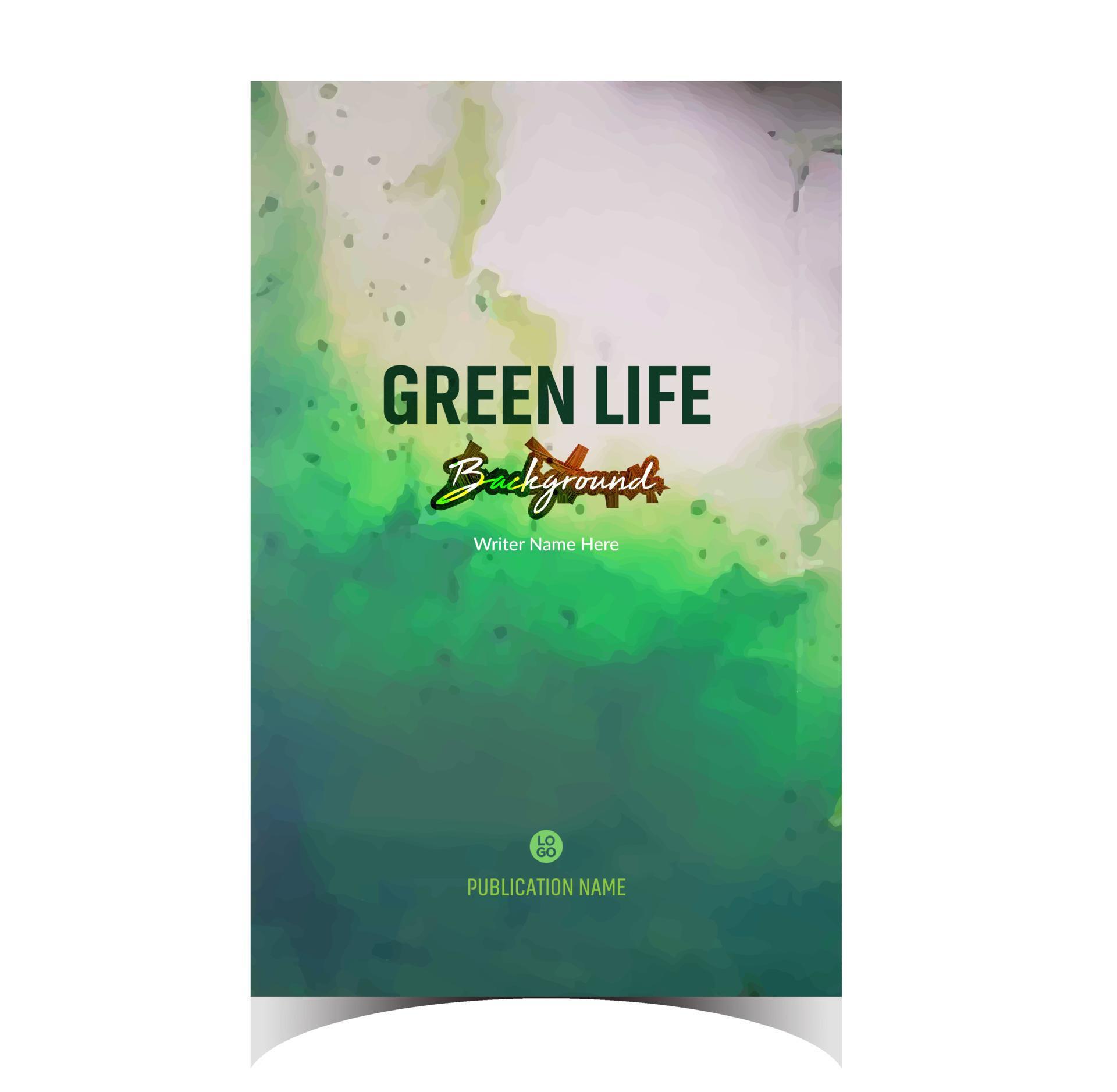 green book cover vector art free download 21771650 Vector Art at Vecteezy