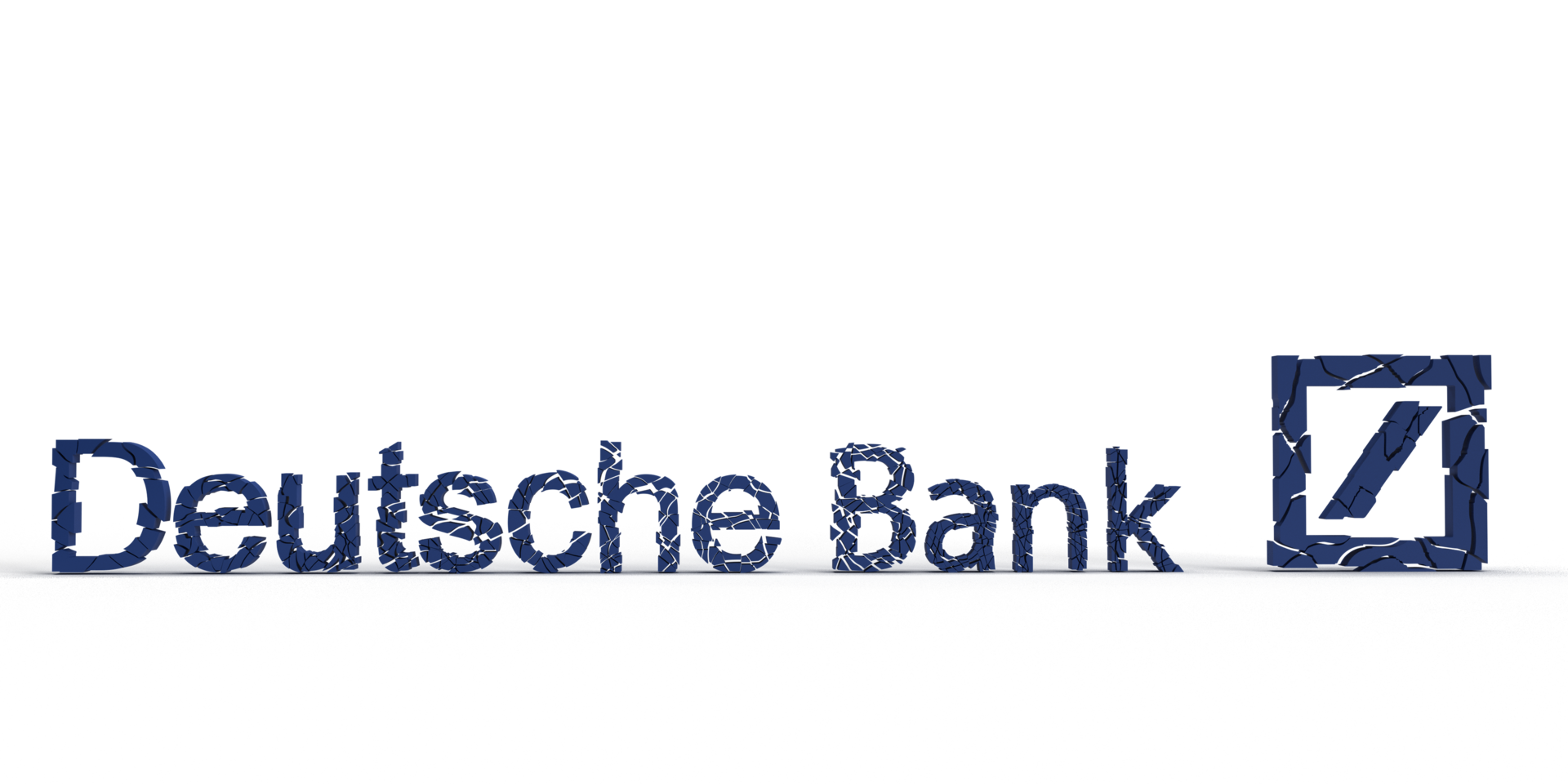 bangkok-thailand-mar 24 2023 deutsche Bank logotyp tysk Land bruten kris domino svb kreditera suisse Bank deutsche Bank företag finansiell euro valuta schweiz investering lån skuld.3d framställa png