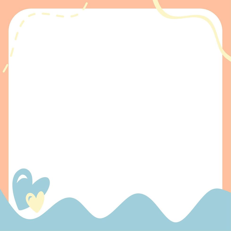 Love Photo Frame vector