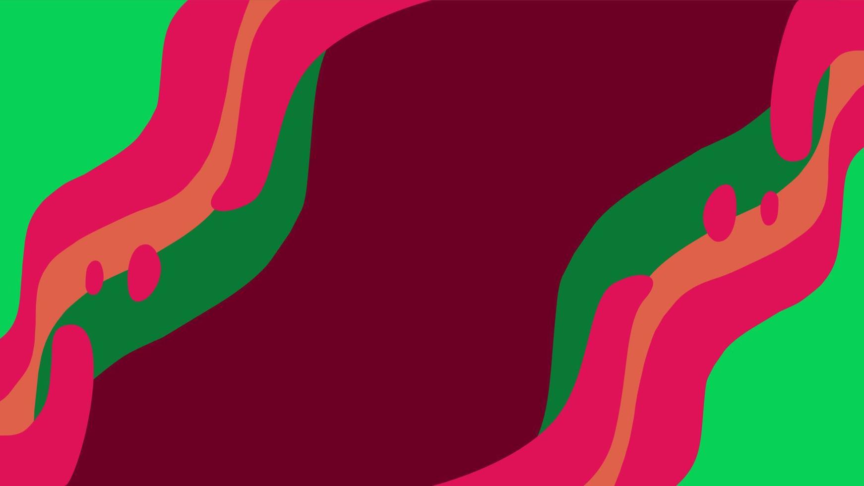 abstract background banner with waves concept vector