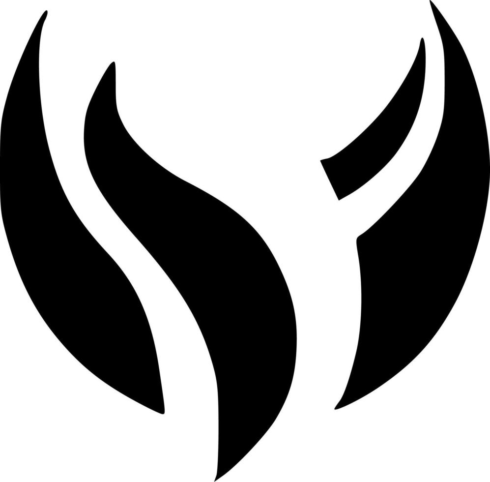 black and white of icon shape vector