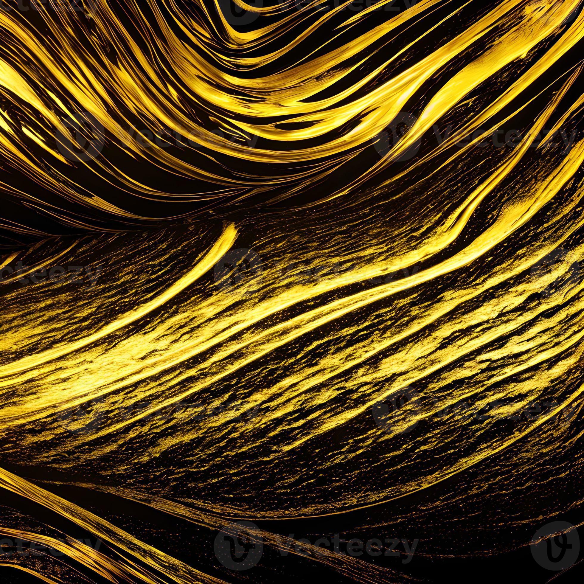 Abstract Golden Background Twinkles Curvy Line With Texture Generative abstract-golden-background-twinkles-curvy-line-with-texture-generative