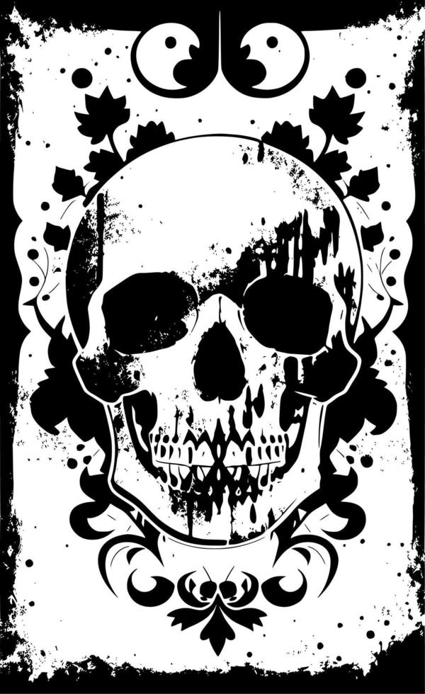 vector illustration of zombie monster