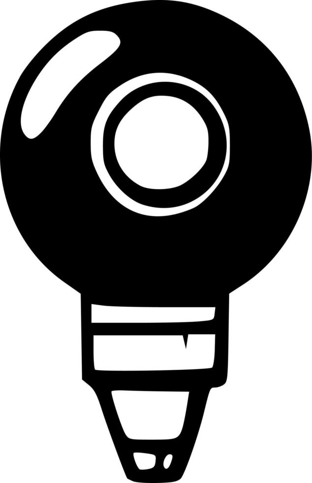 vector illustration of spaceship icon