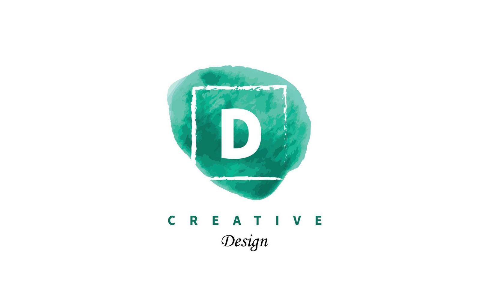 d logo design vector