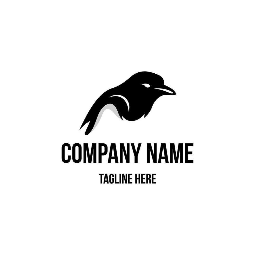Penguin logo design icon. Penguin design inspiration. Bird logo design template. Animal symbol logotype. vector