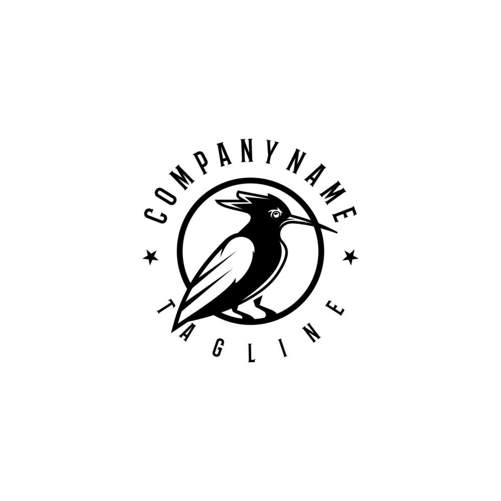 Bird line art logo design template. Bird logotype line art. vector