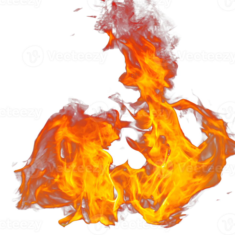 close up of fire flames. hellfire background. . png