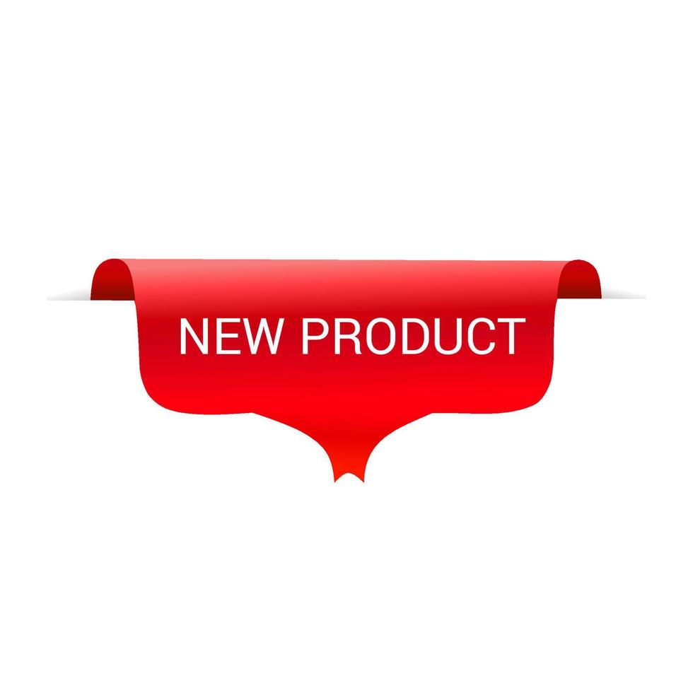 New product label tag sign. Modern Business Banner icon design. vector illustration.