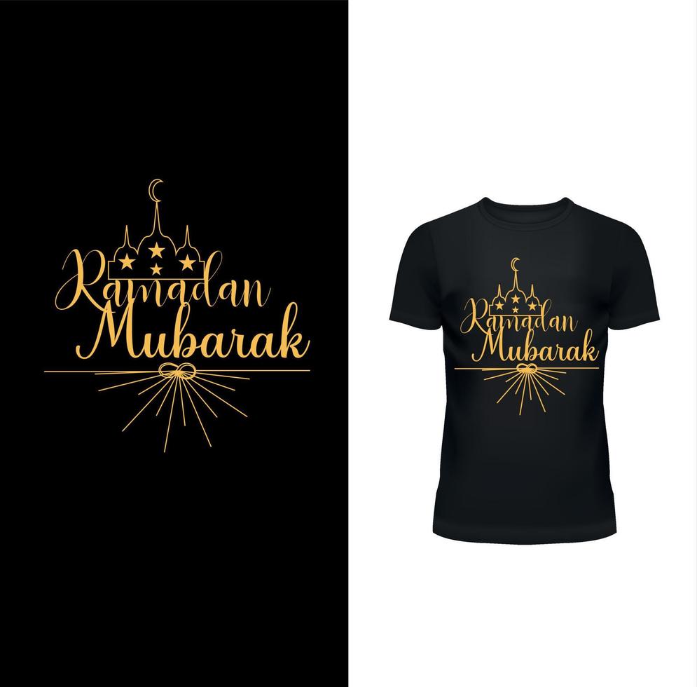 Ramadan t-shirt design vector