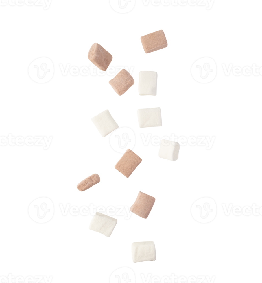 ritaglio di marshmallow che cade, file png